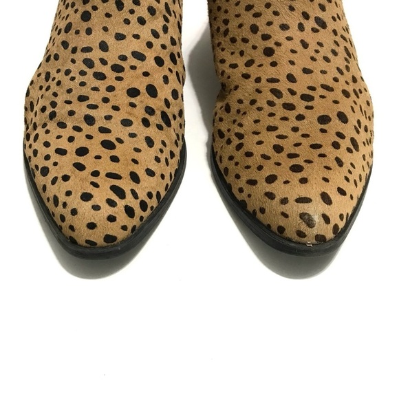 Crown Vintage Leopard Calf Hair Nance Mules Size 9 - Picture 6 of 11